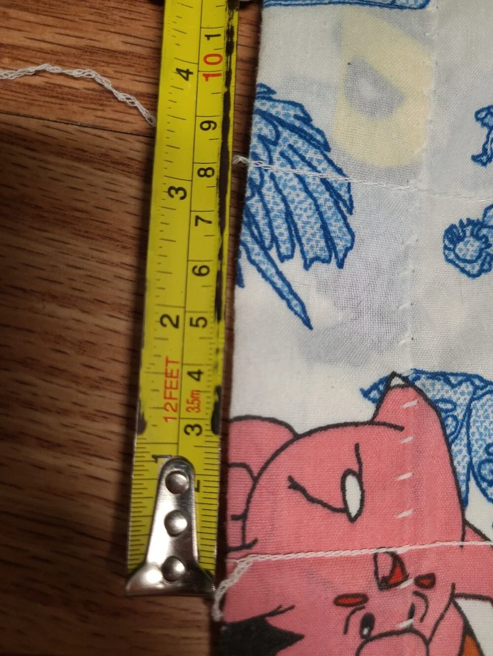 Vintage 1998 Pokemon Window Valance Curtains Pair Pikachu Snorlax Nintendo 83x17